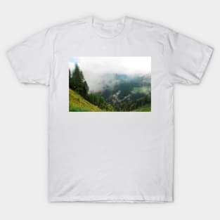 Low Cloud Over Carnic Alps Near Sauris T-Shirt